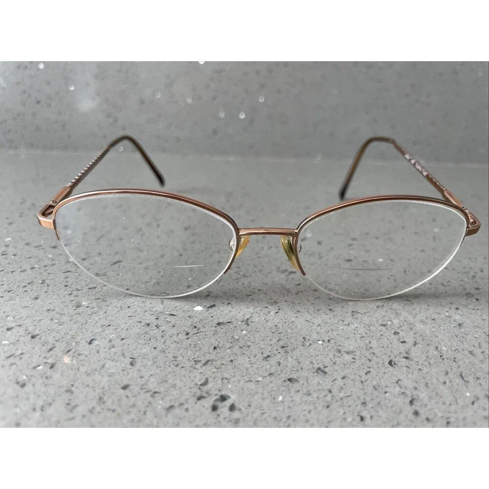Sferoflex 2506 267 Eyeglasses Frames ONLY Half Rim  53-18-135 Italy bronze